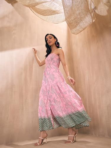 Floral Tube Maxi