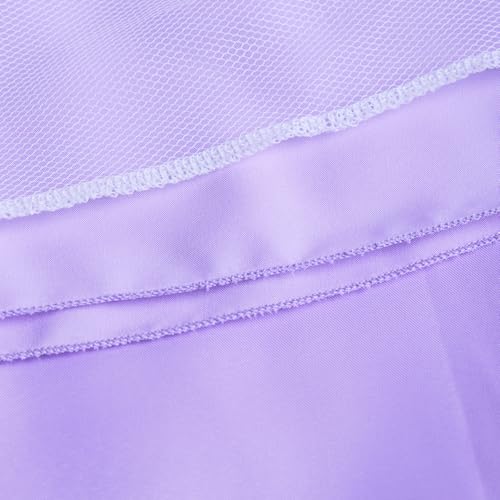 Hopscotch Girls Purple Short Sleeves Sequin Embellished Gown for Age (2-3 Years)