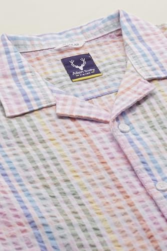 Boys Multi Check Casual Shirt