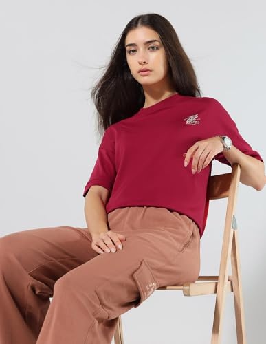 U.S. POLO ASSN. HIGH Neck Boxy Crop TEE