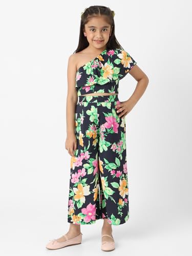 Nautinati Girls Combo Set of Asymmetrical Top and Bottoms