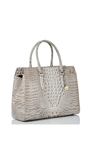 BRAHMIN Finley Carryall, Fairest Grey, One Size
