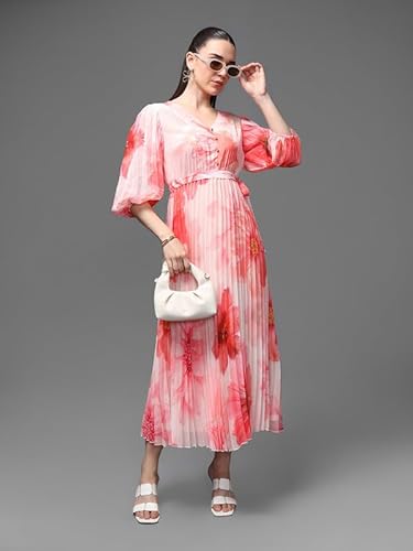 Kazo Orchid Maxi Dress (Pink_S)