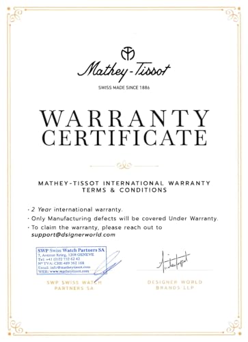Mathey-Tissot Swiss Made Mathy I Day-Date Quatrz Black Dial Analog Watch for Men - H453AN