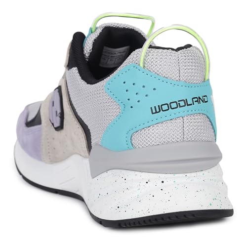 Woodland Purple/Grey Sneakers – Premium Stylish Trendy Fashion Footwear, Comfortable & Durable Design, Perfect, Casual Outings, Office, Lightweight Shoes