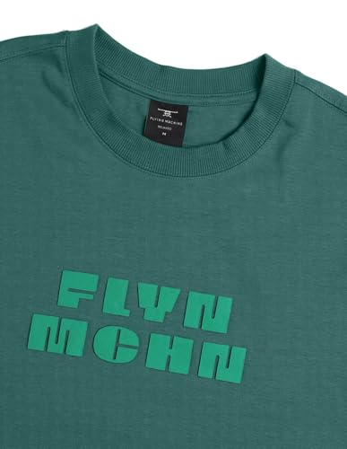 Flying Machine Typographic Brand Printed Relaxed Fit T-Shirt