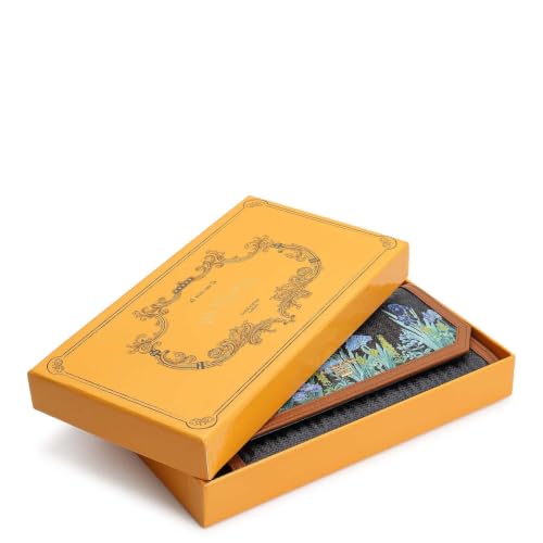 Da Milano Premium Leather Wallet for Women | Multi Compartment Travel Wallet - Black