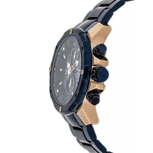 Alexandre Christie 6410MCBURBU Men Chronograph Quartz Watch 47mm