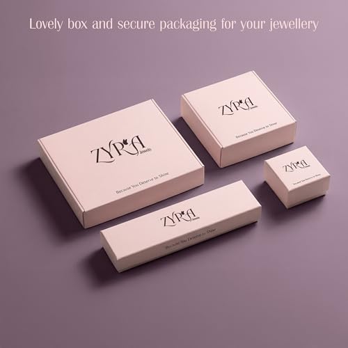 ZYRA JEWELS Micro Gold Plated Floral Necklace Set with American Diamond, Zircon & Moissanite Stones | Party Bling Luxury Designer Jewelry for Women & Girls (Ruby Red)
