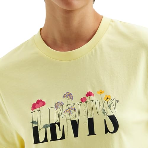 Levi's Women's Printed Regular Fit T-Shirt, 1035, XS