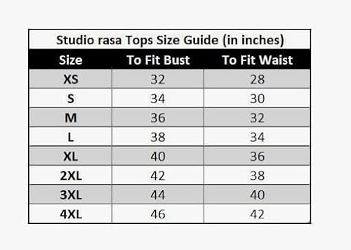 studio rasa Women's Plus Size Silk Blend Stretchable Top for Wedding Festive Party (TPWPC22565-4XL_Light Pink_4XL)