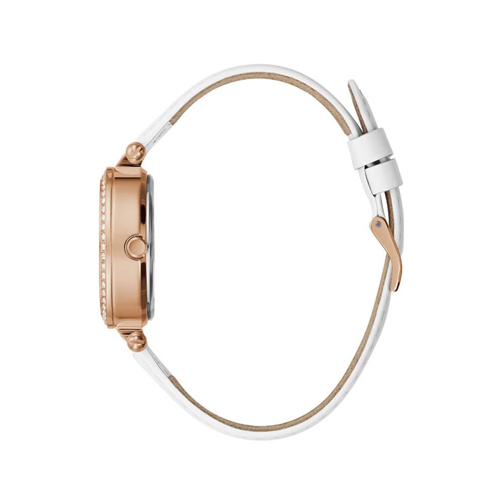Guess Analog White Dial Women's Watch-GW0382L3