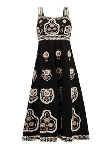 VERO MODA Women's A-Line Black Dress