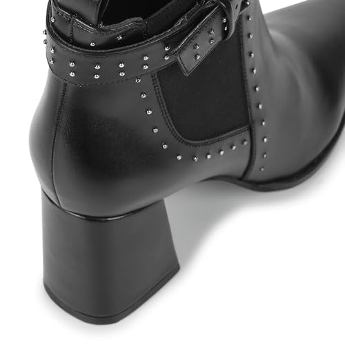 YOHO Women Comfortable Boots Collection | Extra Cushioned Foot Bed And Skin Friendly Ankle Boot With Heels | Trendy, Stylish, Casual Boots | Winter, Snow And Holiday Outings