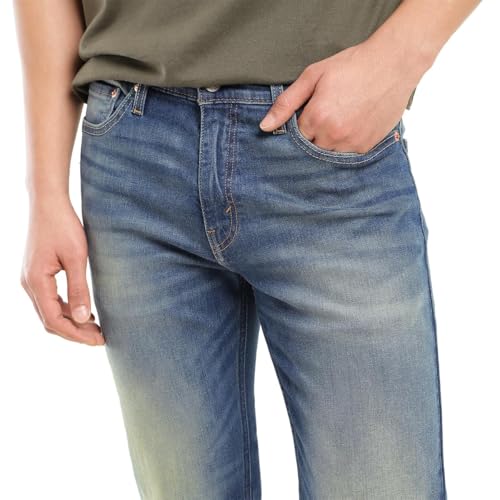 Levi's Men's Mid Rise Slim Jeans (A7087-0161_Blue, 32