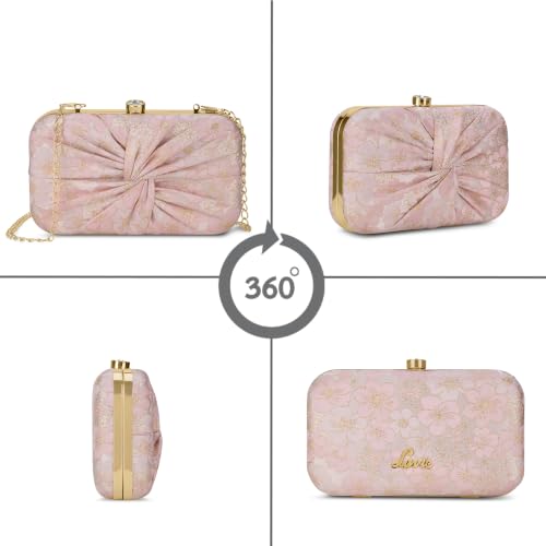 Lavie Women's Bloom Oval Frame Clutch | Ladies Purse | Gift For Women