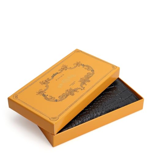 Da Milano Premium Leather Wallet for Women | Multi Compartment Travel Wallet - Black