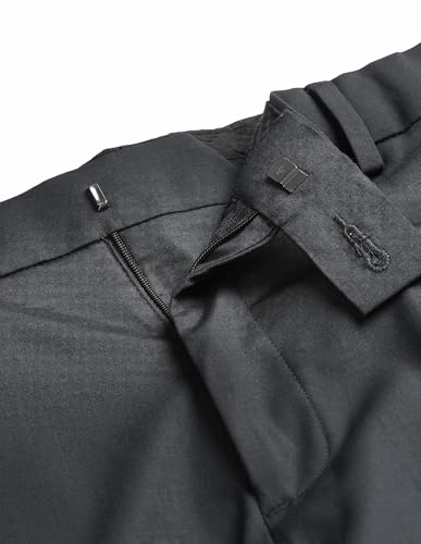 Arrow Men's Velocity Super Slim Fit Trousers (ARAKTR2142_Dark Grey_30)