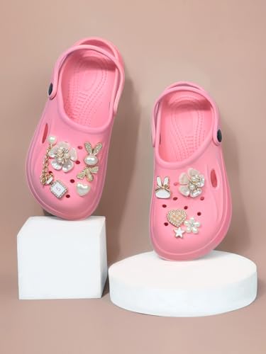 Bubblegummers Big Kids Clog- Pink (2 UK)