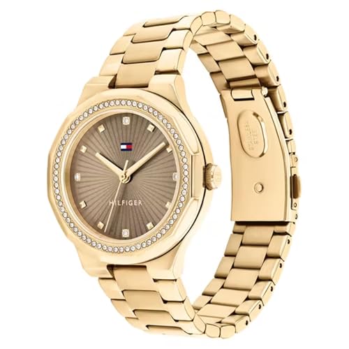 Tommy Hilfiger Analog Brown Dial Watch for Women TH1782725W