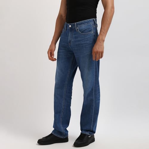 Calvin Klein Department1175 Straight Jeans (J3259501A4_PF24A 066 MID Blue_28)