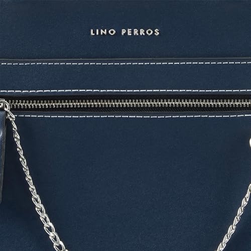 Lino Perros Monroe Grace Navy Tote Bag