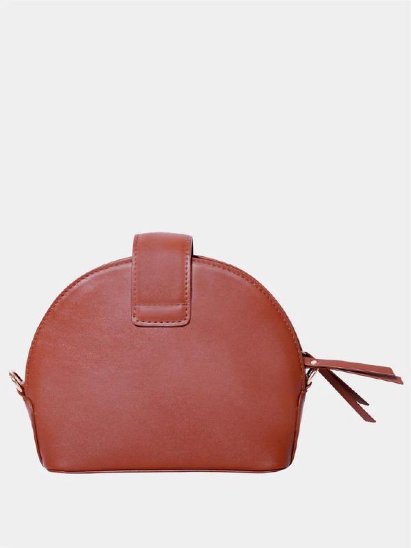 Brown Mini Sling Bag for Women