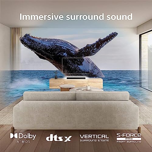 Sony HT-S2000 5.1ch Dolby Atmos Compact Soundbar Home Theatre System with SA-SW3 Wireless Subwoofer and SA-RS3S Rear Speaker(Dolby Atmos/DTSX, Bluetooth Connectivity, HDMI, Optical,HEC App Control)