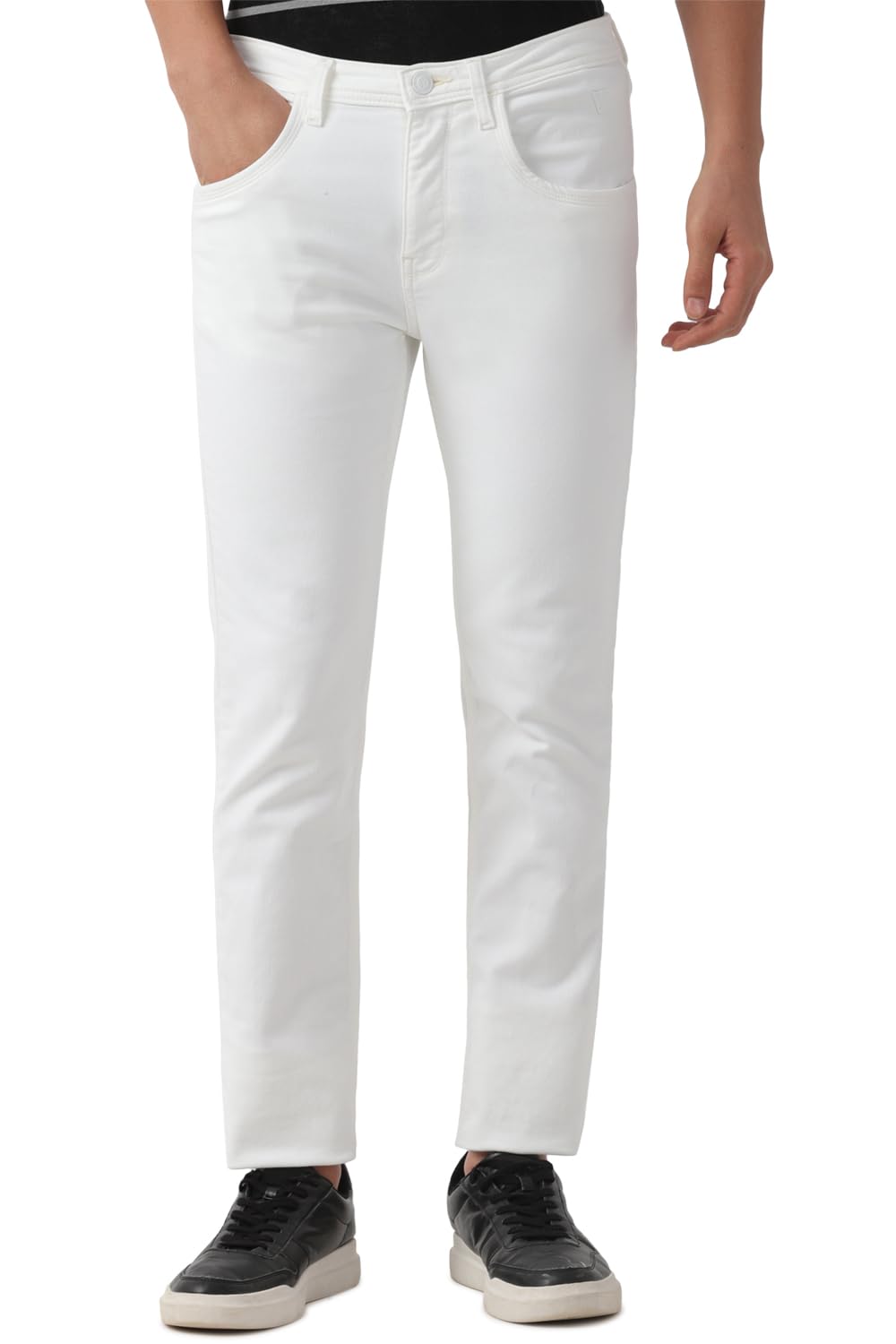 Van Heusen Men's Slim Jeans (VXDNCPOF596932_White