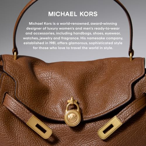 Michael Kors Womens Leather Jet Set Small Zip Around Card Case, Luggage, One Size, Jet Set Small Zip Around Card Case, Brown