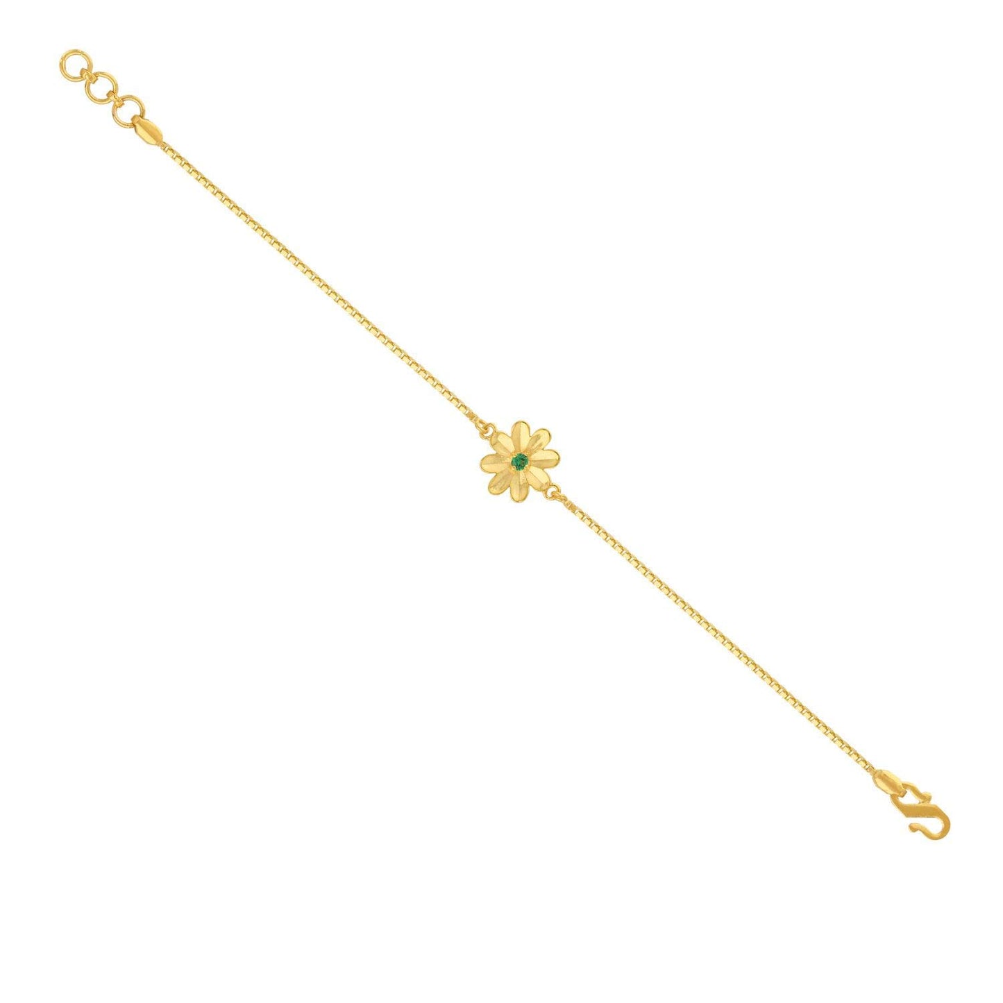 Malabar Gold & Diamonds Gold Bracelet for Women 22 k | 22kt (916) BIS Hallmark Pure Gold Bracelet for Birthday, Anniversary, Diwali & Festive Gift