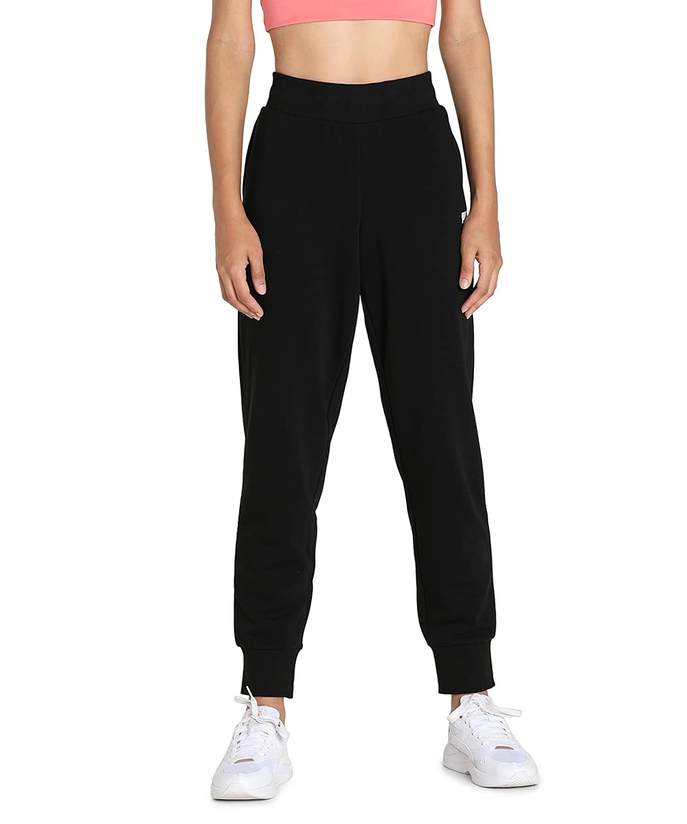 Puma Women's Regular Casual Pants (84720401 Black_XL)