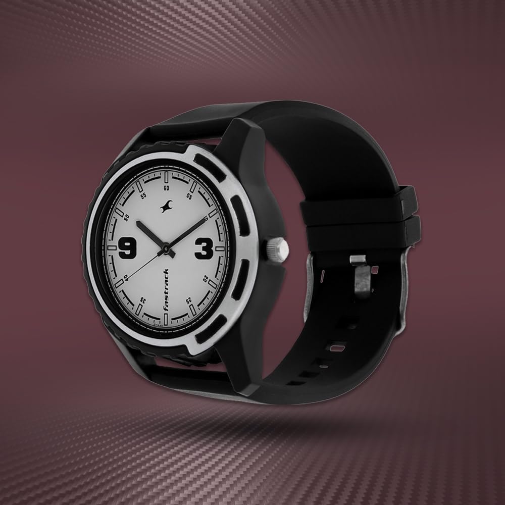 Fastrack Casual Analog White Dial Men's Watch NM3114PP01/NN3114PP01