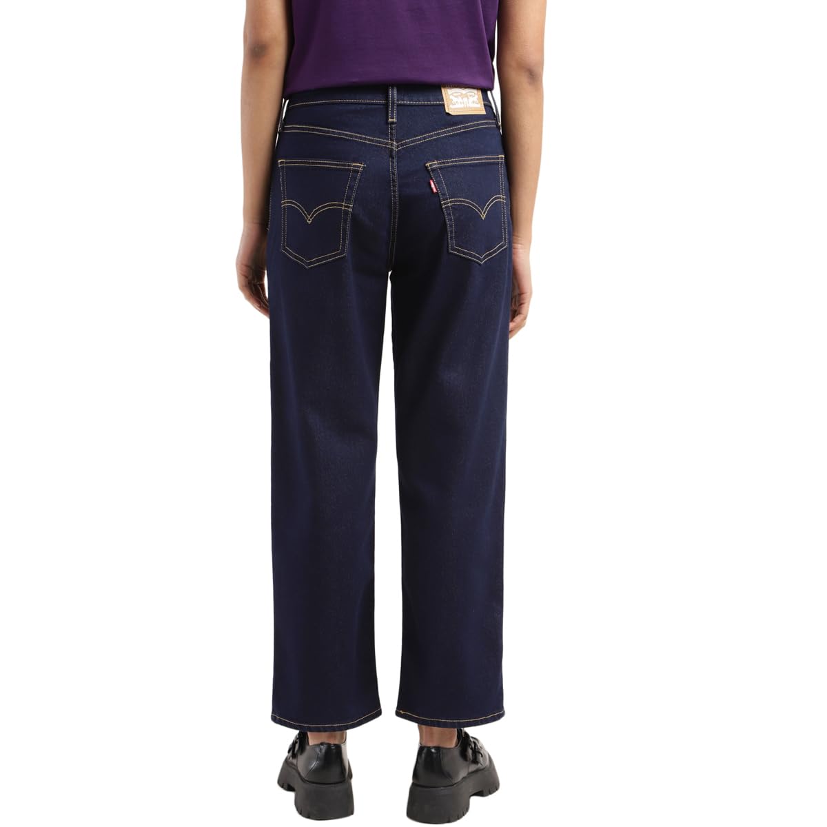 Levi's Women's Relaxed Mid Rise Jeans (A9490-0001_Blue, 28