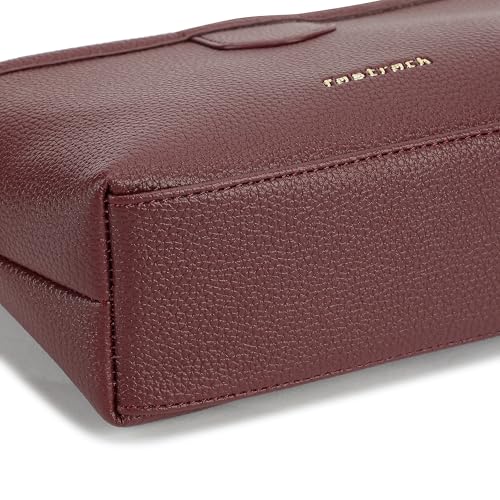 Fastrack Main Character Sling Bag for Women | Compact Crossbody with Magnetic Closure Flap, Adjustable Strap & Internal Zipper Pocket | Trendy Everyday Sling Bag