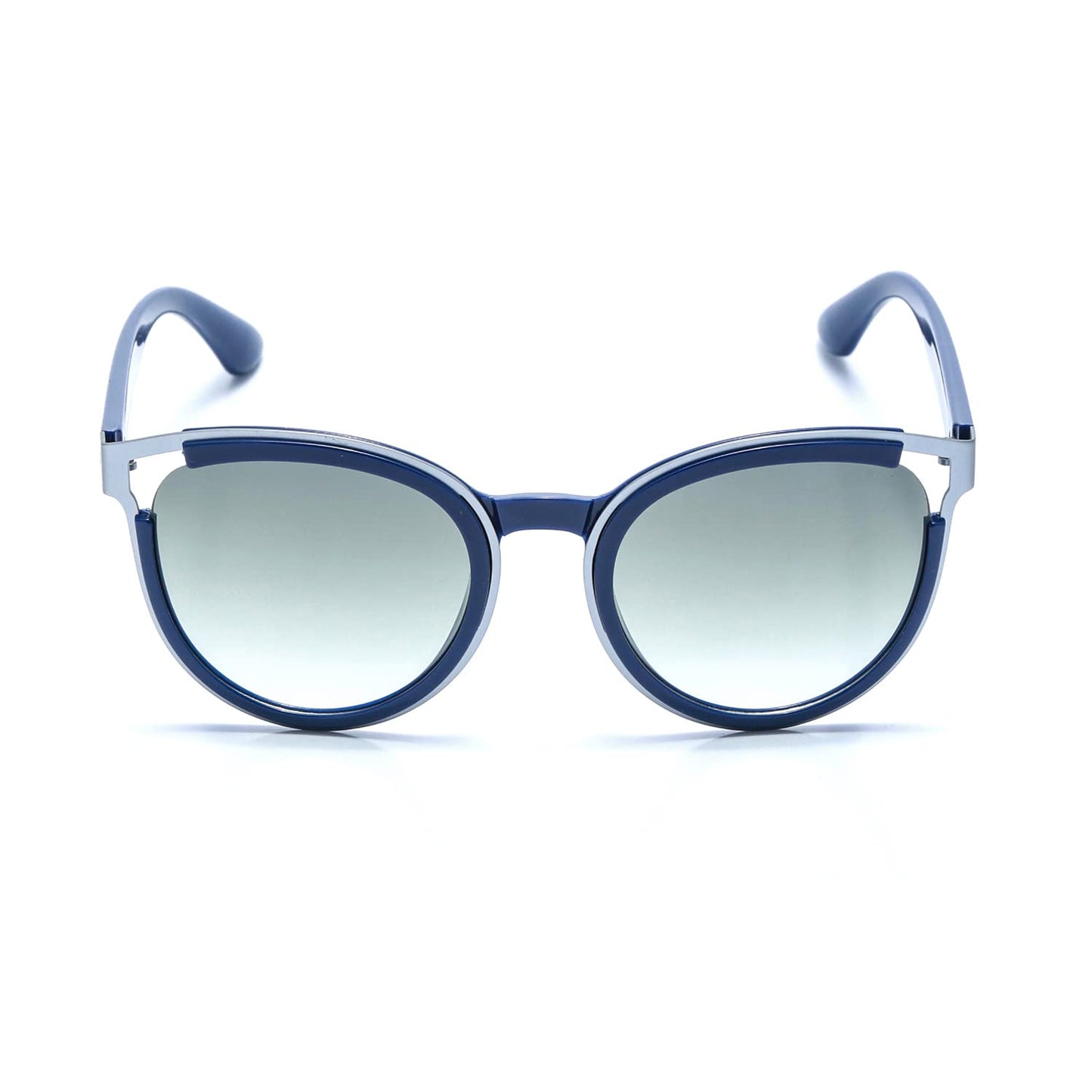 ENRICO Boldylocks Sunglasses for Women with Blue Cateye Frames | Green - Color Polycarbonate Material |Adults-Women Polarized Sunglass with Cover Case | Goggles for women sunglasses