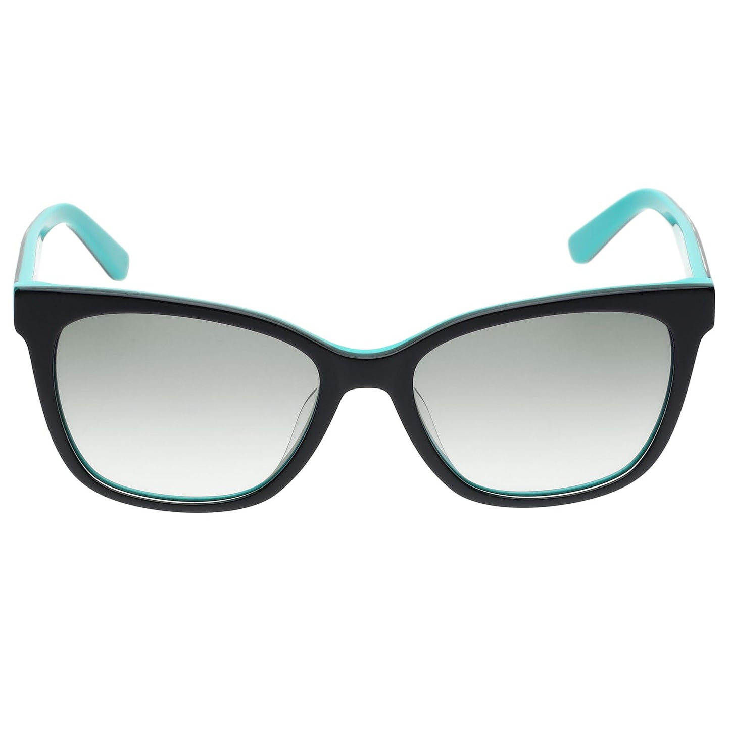 Calvin Klein|Black Full Frame Square Sunglasses|100% UV Protected (Uv 400) Grey Gradient Faded Lens|Women's|Medium|CK 19503 012 55 S