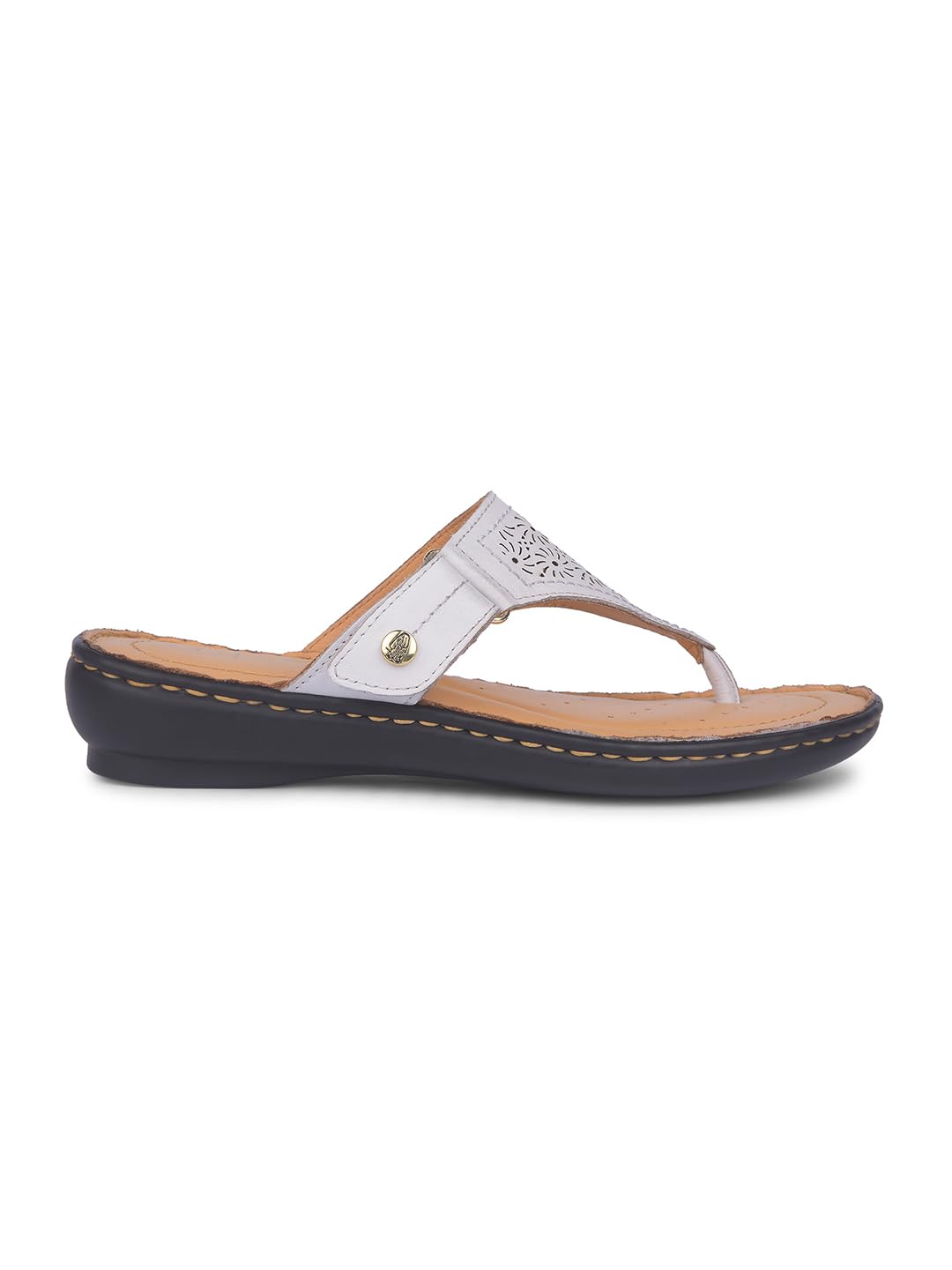 HUSH PUPPIES Women's Hilton Sandal Silver White (6 Uk)
