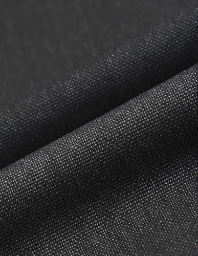 Arrow Tapered Fit Dobby Weave Trousers Black