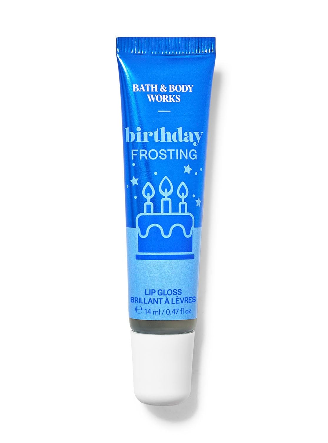Bath and Body Works Birthday Frosting Lip Gloss | 14 ml / 0.47 fl oz | Lip Gloss | Fragrance | For Men & Women