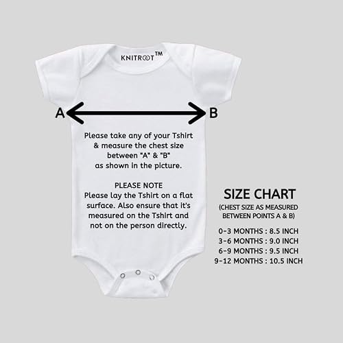 KNITROOT Twin Romper, Unisex Baby Kids Twin Onesies, Half Sleeve Bottom Snap Button, White Cotton Bodysuit, Sleepsuit, Mommy Sweet Daddy Cupcakes, 0-3 Months, For Twin Baby Boys & Girls