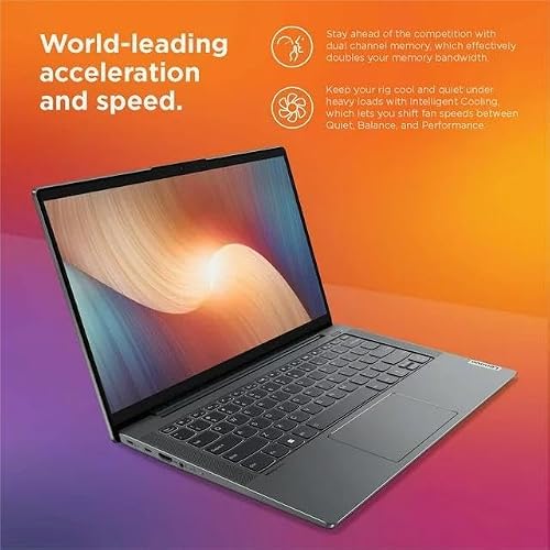 Lenovo Ideapad 5 14" 1080p Touchscreen Laptop, AMD Ryzen 7 5700U, 1.8GHz, 8GB RAM, 512GB SSD, Backlit Keyboard, Windows 11Home, Wi-Fi, Bluetooth, Graphite Grey