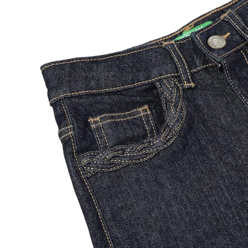 United Colors of Benetton Baby-Girl's Slouchy Jeans (25A4DENBRAD5I901_Blue