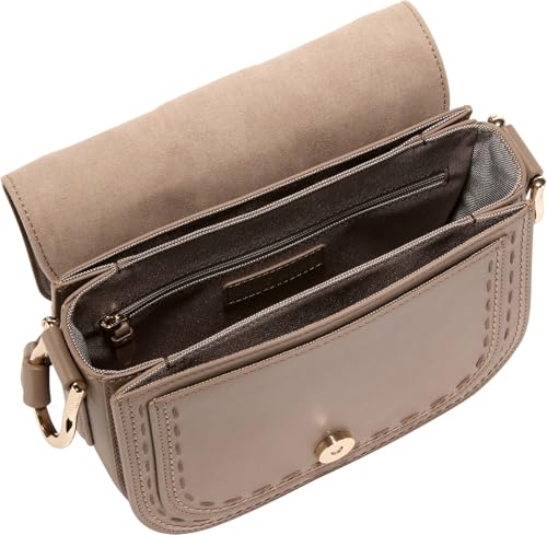 Cole Haan Essential Mini Saddle Bag, Irish Coffee-Whip