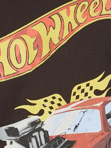 Max URB_N Men Printed Oversized T-Shirt(Brown_XS)