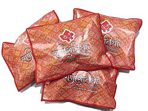 RANISATIYA Womens New Open Pure Georget Dupatta,Free Size,red