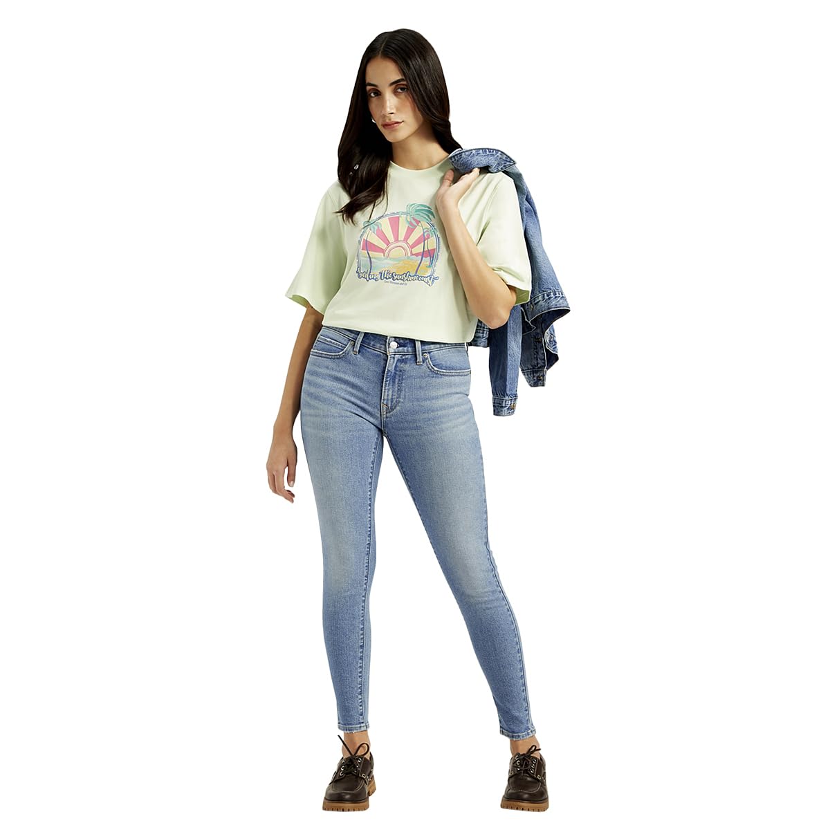 Levi's Women's Skinny Jeans (21306-0666_Island Blue