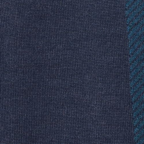 Park Avenue Men's Regular Fit Acrylic Wool Blend Full Sleeve V Neck Checks Pattern Dark Blue Casual Sweater (Size: XS)-PCWA00267-B8