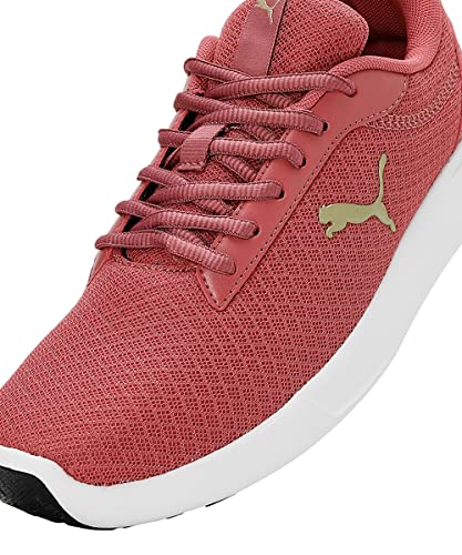 Puma Womens Cavase WNS Heartfelt-Gold-White Sneaker - 3 UK (39183803)