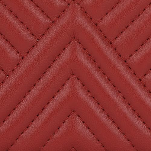 Miraggio Nora Quilted Zip Around Wallet for Woman | 3 Compartment Women Wallet | Gift Items for Women
